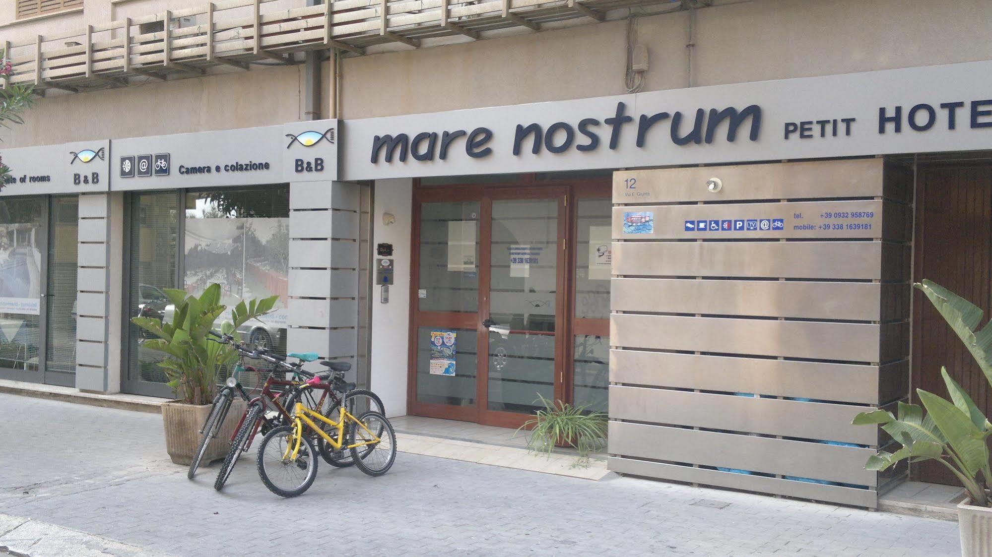 Mare Nostrum Petit Hotel Pozzallo Exterior foto